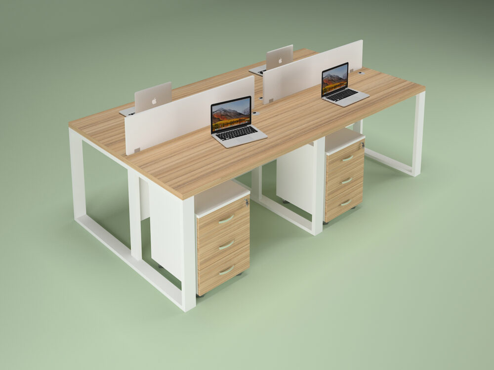 Office Workstation With Drawers