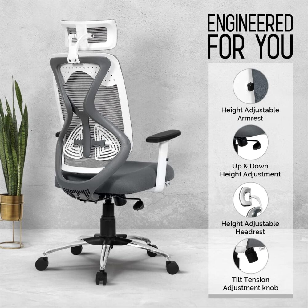 High Back Mesh Ergonomic Home Office Desk Chair