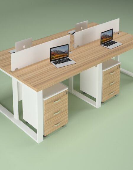 Office Workstation With Drawers