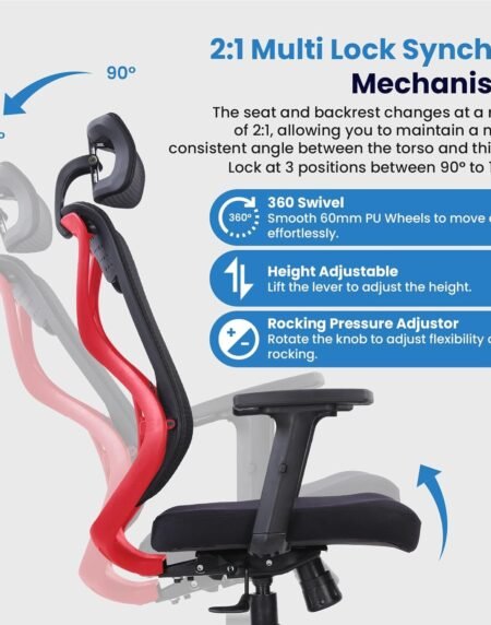 High Back Mesh Premium Office Chair