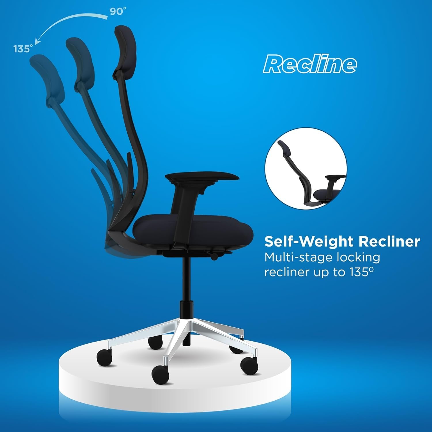 SmartGRID Felix Premium Office Chair | Postural Support - Image 2